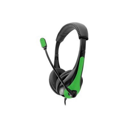 AVID Single Plug Headset with Microphone, Green AE-36-Green